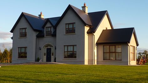 New Builds | Finlay BuildFinlay Build Irish House Designs, House Exterior Ireland, Irish House Plans, House Plans Ireland, Dormer House, House Designs Ireland, Architect Engineer, Irish Houses, Self Build Houses