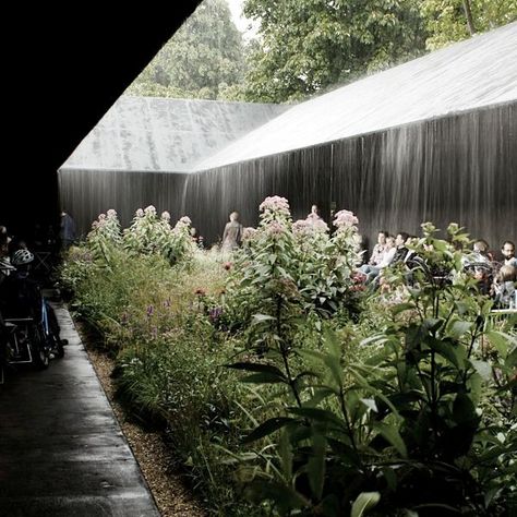 Serpentine Gallery Pavilion 2011 by Peter Zumthor with Piet Oudolf — Are.na Zumthor Serpentine, Serpentine Pavillion, Zumthor Architecture, Rain Garden Design, Therme Vals, Serpentine Pavilion, Peter Zumthor, Rain Garden, Courtyard Garden