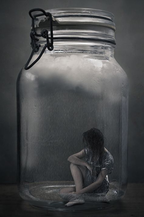 Photography Artistique, Fantasy Land, Surrealism Photography, Conceptual Photography, Gcse Art, Wow Art, Dark Photography, In A Jar, Conceptual Art