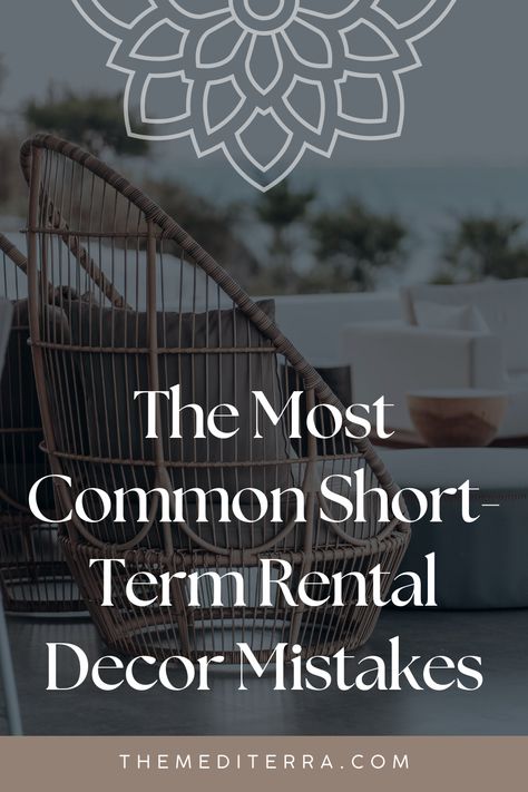 Clutter Confusion: Less can be more in vacation rental decor. Trend Trap: When chic design sacrifices guest comfort. Cultural Miss: Overlooking local flair could be a booking blunder. Over-Themed Spaces: When your beach house feels more like a beach set. Modern Missteps: Being updated doesn’t always mean being in style. Beach Rental Bedroom Ideas, Beach Condo Rental Decor, Beach House Necessities, Naples Florida Condo Decor, Mexico Beach House Decor, Vacation Rental Decor Ideas Beach Houses, Beach House Essentials, Vacation Home Decor Ideas, Coastal Rental Decor