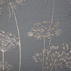 Charcoal Wallpaper, Hal Decor, Graham & Brown, Wallpaper Rolls, A Wallpaper, Bathroom Wallpaper, Vinyl Fabric, Floral Theme, Grey Wallpaper