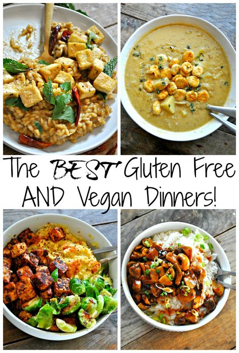 The Best Gluten-Free Vegan Dinners - Rabbit and Wolves Low Carb Vegan Breakfast, Vegan Gluten Free Dinner, Rabbit And Wolves, Gluten Free Vegetarian Recipes, Best Gluten Free, Cake Vegan, Gluten Free Recipes For Dinner, Vegan Gluten Free Recipes, Giada De Laurentiis