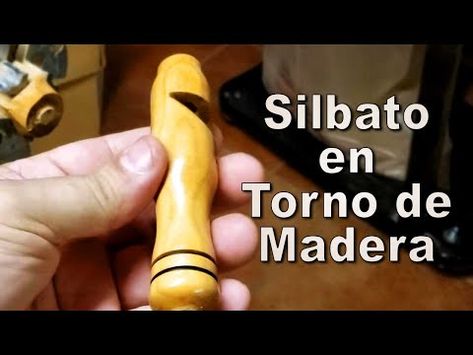 Silbato en Torno de Madera - YouTube Woodturning, Wood Turning, The Creator