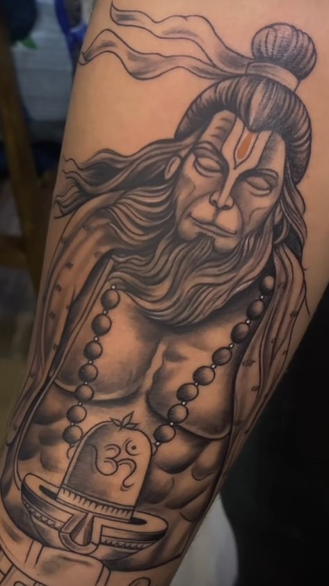 Hanuman Tattoo Design, Hand Tattoo Design, Hanuman Tattoo, Mahadev Tattoo, Band Tattoo Designs, Shiva Tattoo Design, Shiva Tattoo, Har Mahadev, Health And Fitness Articles