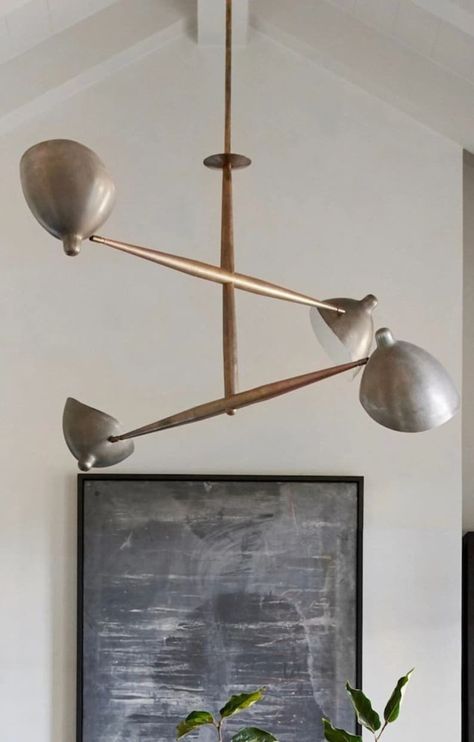 Mid Century Custom Lighting Italian Style Four Lights Brass Sputnik Chandelier Light Fixture Modern Brass Ceiling Light Fixture - Fixture Measurements: - Made with heavy brass material - Product Details - Made of Pure brass and metal shades - Diameter 48" - Height 50" - 50" height. custom drop height available. - Custom Total Length : please choose from ceiling to bottom of fixture.. - UL/CE listed material and components. - Hardwired : All installation hardware are included - Bulbs not included with the purchase - Compatible with all medium base bulbs including LED, Edison and CFL. Also Available in multiple brass finish combination: - Raw Brass - Antique brass - Polished Chrome - Brushed Brass - Polished Brass - Antique Patina - Brushed Chrome - Black brass Recommended bulbs are 20 watt Midcentury Modern Chandeliers, Asymmetric Chandelier, Custom Canopy, Brass Ceiling Light, Branch Chandelier, Brass Ceiling, Cabin Lighting, Pine Lake, Bespoke Lighting