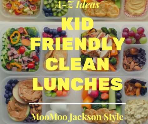 Clean Eating Kids, Clean Lunches, Clean Eating Salads, Kids Breakfast, Clean Eating Chicken, Clean Eating Lunch, School Lunch Ideas, Healthy Lunches For Kids, Kids Lunches