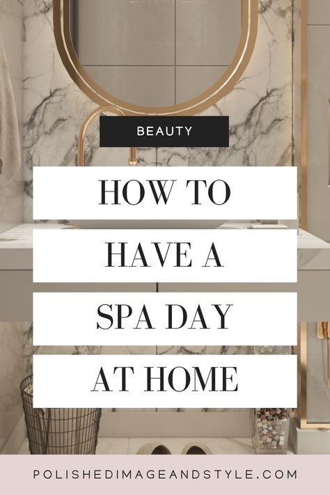 Relax and destress at home with a DIY Spa Day! A step by step guide! Diy Spa Day, Spa Life, Natural Beauty Remedies, Body Spa, Spa Day At Home, Personal Image, Facial Scrubs, Diy Spa, Health Inspiration