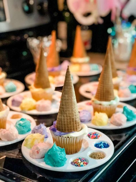 Unicorn Birthday Party Cake, Unicorn Birthday Party Ideas, Unicorn Party Food, Rainbow Unicorn Birthday Party, Unicorn Birthday Party Decorations, Rainbow Unicorn Party, Unicorn Themed Birthday Party, Rainbow Unicorn Birthday, Unicorn Birthday Party