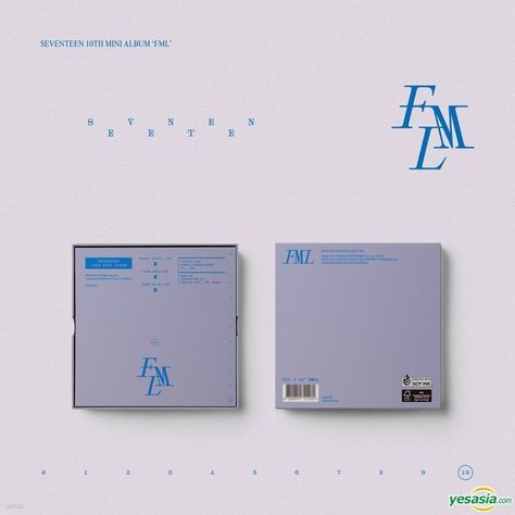 Buy "Seventeen Mini Album Vol. 10 - FML (Deluxe Version)" at YesAsia.com with Free International Shipping! Here you can find products of Seventeen,, Pledis Entertainment Lyric Book, Pledis Seventeen, Pop Albums, Seventeen Album, Music Cds, I Luv U, Block B, Kpop Merch, Korean Music