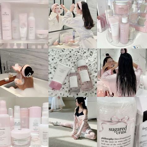 #affiliate Self care aesthetic in 2024 Self Care Aesthetic Ideas Korean, Korean Selfcare, Self Care Collage, Skin Self Care, Motivation Playlist, Self Care Aesthetic, Selfcare Skincare, Tanning Products, Pink Lifestyle