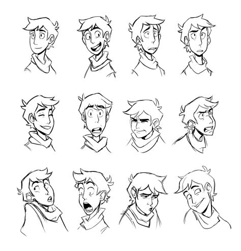 Male Cartoon Expressions, Male Facial Expressions Drawing, Male Face Expressions Drawing, Furious Expression Reference, Comic Character Ideas, Comics Drawing Style Character Design, Semi Cartoon Style, Comics Characters Drawing, Cartoon Guy Drawing