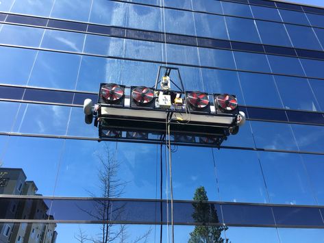 Window cleaning with High Rise auto machine Lynnwood - SW Cleaning High Rise Window Cleaning, Window Cleaning, Window Cleaner, Better Life, Sci-fi Spaceship, Skyscraper, Cool Photos, High Rise, Frame