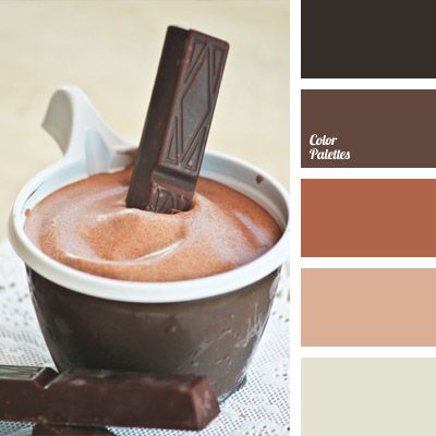 Warm shades of milk chocolate will fit to design living room or office. You must admit that it is so comfortable to read a book or work in a room where the. In Color Balance, Seeds Color, Color Palette Ideas, Wall Living Room, Paint Color Schemes, Warm Palette, Palette Ideas, Pastel Palette, Color Palate