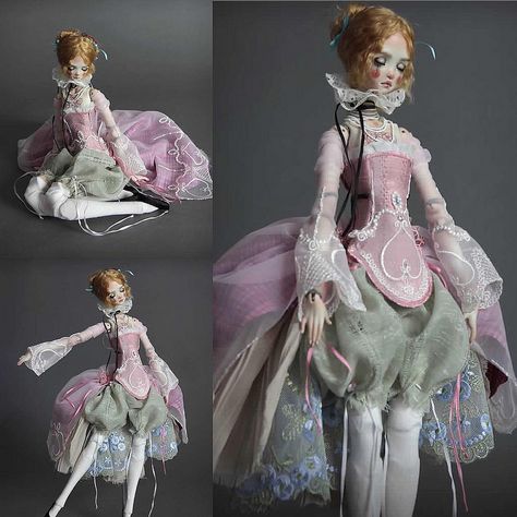 Fantasy Art Dolls, Victorian Dolls, Unique Dolls, Art Dolls Handmade, Artist Doll, Fairy Dolls, Pretty Dolls, The Doll, Ooak Dolls