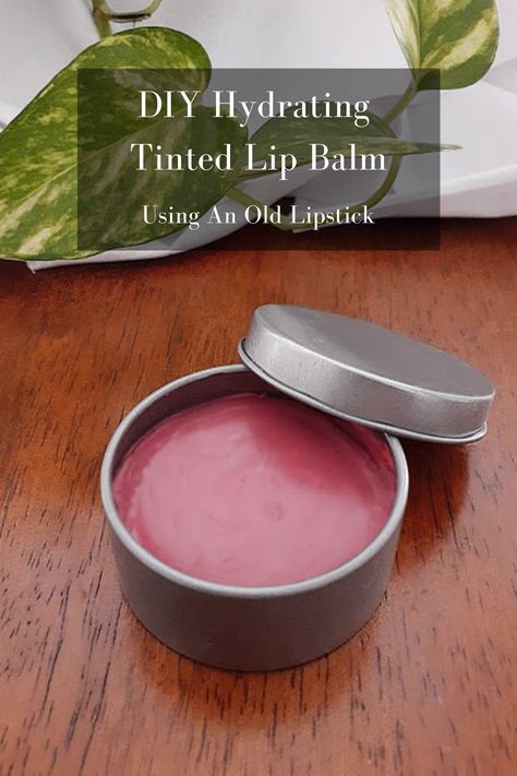 Tinted Lip Balm Diy, Old Lipstick, Opal Crown, Lip Balm Tin, Crown Diy, Dolly Mixture, Lip Balm Recipes, Natural Beauty Recipes, Natural Beauty Care