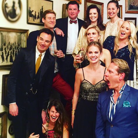 Southern Charm Cast at a party at Patricia's Southern Charm Cast, Cameran Eubanks, Patricia Altschul, Mario Buatta, Southern Charms, Charmed Show, Southern Ladies, At A Party, Southern Charm