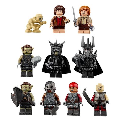 Every new LEGO Lord of the Rings Barad-Dur Minifigure! Follow @falconbrickstudios for more news ________________ #lego #legonews #legoleaks #news #legoinstagram #legominifigures #starwars #legostarwars #legoleaks2024 #lego2024 #legoharrypotter #legocmf #legomarvel #falconbricks #bricks #legoninjago #minifigure #legogram #legocity #legoleak #moc #cmf #brick #afol #legobrick #legogram #legoset #legocollection #legobuild #newlego Lego Lord Of The Rings, Barad Dur, Lego Jedi, Beetlejuice Fan Art, Lego Videos, Assassins Creed Syndicate, Lego Minifigs, Lego News, Lego Harry Potter