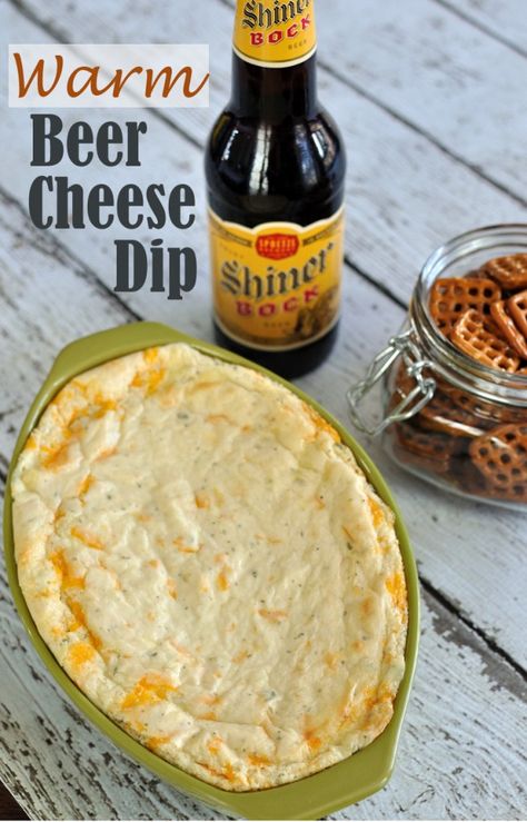 Easy, 5 ingredient dip recipe. This warm beer cheese dip is a great appetizer for game day or for your next party. Hot Beer Cheese Dip, Beer Dip, Beer Cheese Dip, Diy Easy Recipes, Snack Dip, Pot Luck, Beer Cheese, Buffalo Chicken Dip, Buffalo Wings