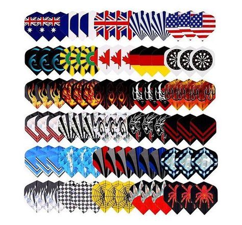 30 Sets(90pcs) 2D Cool Bling Standard Dart Flights Nice Darts Tail Wing Flight Outdoor Sports Professional New shafts - Search Shopping Dart Flights, Dart, Outdoor Sports, Feathers, Flight, Sports