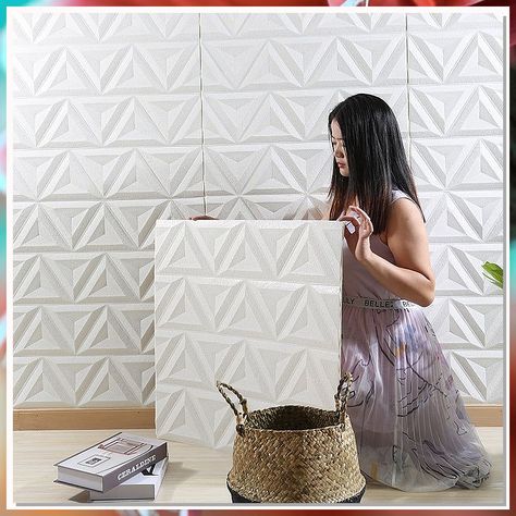 Looking to transform your space? Check out these 9 must-try ideas for the best peel and stick wallpaper! From bold patterns to subtle textures, discover how this easy-to-use decor option can instantly update any room. Whether you're looking to add a pop of color or create a serene atmosphere, our curated collection has something for everyone. Say goodbye to boring walls and hello to a stylish new look with the best peel and stick wallpaper! Peel And Stick Tile Wallpaper, Best Peel And Stick Wallpaper, Awesome Bathrooms, Bathroom Wall Coverings, Stick On Wall Tiles, Quiet Office, Tile Bedroom, Laundry Room Tile, Tile Accent Wall