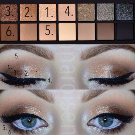 Colors and placement using the Smashbox Full Exposure Palette Makeup Placement, Smash Box, Smashbox Makeup, Stage Makeup, Kiss Makeup, Eyeshadow Tutorial, Makeup Set, Eye Make, Makeup Brands