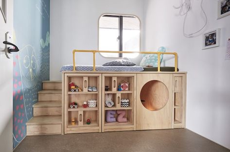 Ideas Cuarto, Bed Unit, Modern Kids Bedroom, Elegant Interior Design, Diy Casa, Dekorasi Kamar Tidur, Kids Interior, Kids' Bed, Kids Room Design