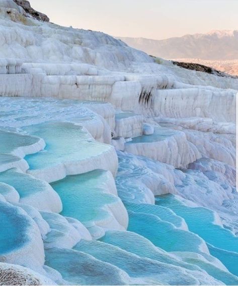 Turkey Places, Turkey Vacation, Turkey Destinations, Pamukkale, Natural Phenomena, Travel Goals, Antalya, Natural Wonders, Travel Dreams