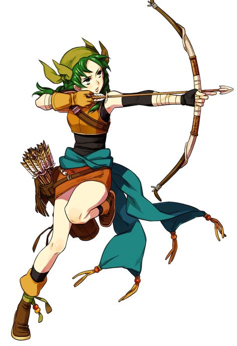 Rebecca Battle Stance Archer Character Design, Battle Stance, Archery Poses, Archer Characters, Battle Art, Bow Pose, Doodle Characters, Fire Emblem Characters, Fire Emblem Heroes