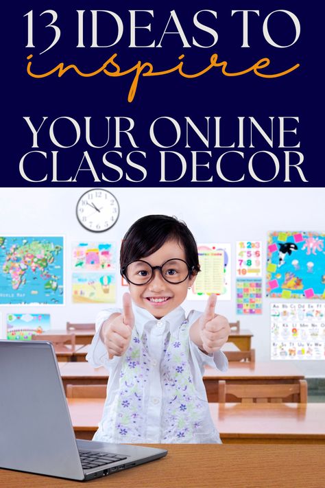 If you're looking for some online classroom inspiration to rejuvenate your teaching energy, you're in the right place! There are several different types of backgrounds that online teachers can use. In our full article, we discuss some of the best classroom inspirational and online teaching background ideas for a variety of budgets and help you decide which one is right for you. Let’s go! Online Teaching Background, Teaching Background, Teaching Energy, Teaching English Online, Education Degree, Online Classroom, Online Teachers, Background Ideas, Class Decoration