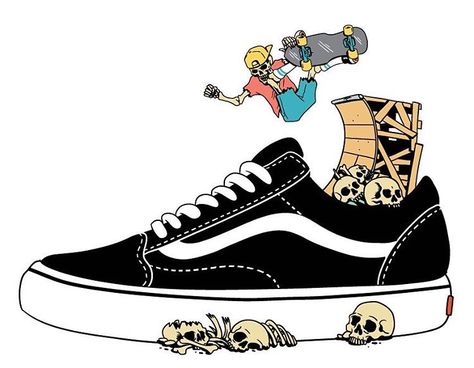 Vans Aesthetic, Suzuki Carry, Nike Art, Skate And Destroy, Line Art Vector, Vans Logo, Arte Van Gogh, Skater Boy, Shoes Drawing