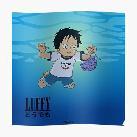 Nirvana Poster, Cool Album Covers, One Piece Wallpaper Iphone, One Peice Anime, One Piece Drawing, One Piece Pictures, One Piece Fanart, Manga Anime One Piece, One Piece Luffy