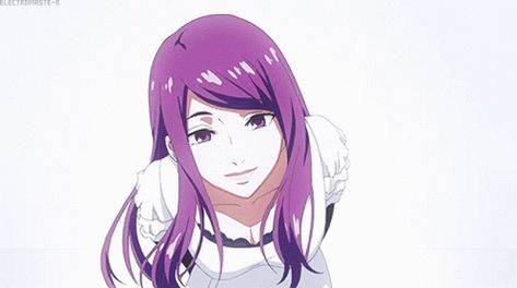 An Anime, Purple Hair, Tokyo Ghoul, Anime Character, Tokyo, Gif, Purple, Hair, Anime