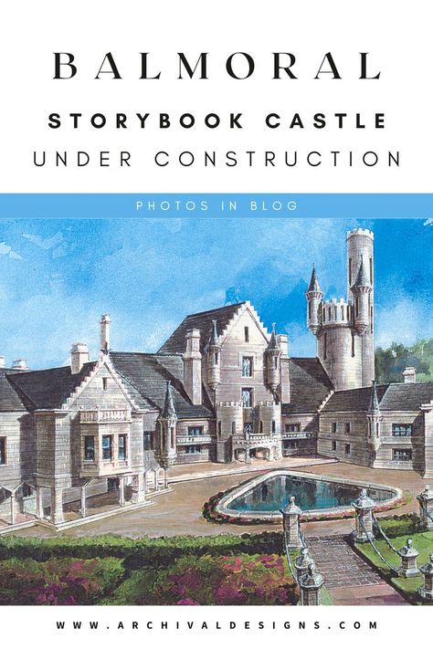 balmoral house plan archival designs castle house plans luxury floor plans mansions Balmoral Castle Floor Plan, Castle Blueprints Floor Plans, Gothic Mansion Floor Plan, Castle Floorplans, Small Castle House Plans, Castle Floor Plans, Small Castle House, Historical House Plans, Castle Style Homes