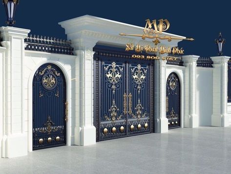 Boundary Wall Design Ideas, Boundary Wall Design, Fence Wall Design, Compound Wall Design, Home Gate Design, Gate Wall Design, Gate Designs Modern, Wall Design Ideas, Boundary Wall