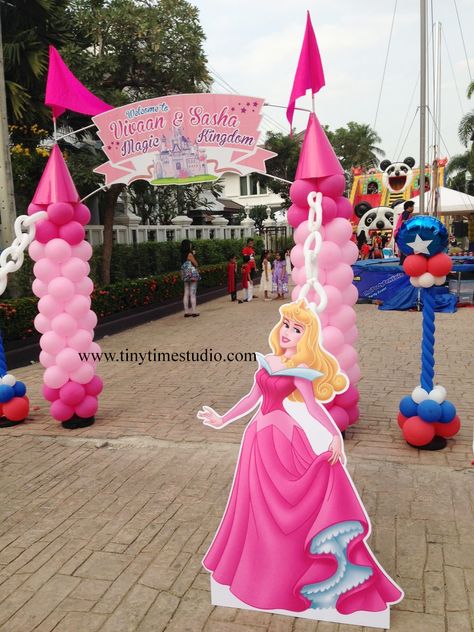 Princess Aurora Party, Aurora Party, Sleeping Beauty Birthday Party, Aurora Princess, Carnival Birthday Party Theme, Birthday Party Planner, Princess Theme Birthday, Dance Decorations, Princess Theme Birthday Party