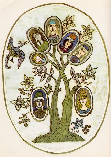 Provensen Illustration, Martin Provensen, Alice Martin, Tree Wallpaper Iphone, Book Illustration Art, American Folk Art, Illustration Vintage, Tree Illustration, Mid Century Art