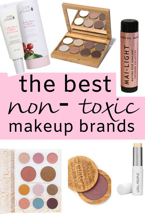 THE BEST NON-TOXIC MAKEUP BRANDS - Tory Stender Sustainable Makeup Brands, Clean Makeup Brands, Nontoxic Makeup, Non Toxic Makeup Brands, Toxin Free Makeup, Louise Pentland, Sustainable Makeup, Chemical Free Makeup, New Makeup Products