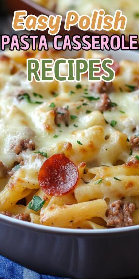 If you’re searching for a hearty and satisfying dish that brings comfort and flavor to the table, then this Easy Polish Pasta Casserole is the perfect choice! This delightful casserole… Polish Pasta, Carrot Cake Cheesecake Recipe, Peach Pound Cakes, Pasta Casserole Recipes, Easy Carrot Cake, Pasta Casserole, Potluck Dishes, Yummy Casseroles, One Pan Meals