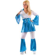 Ladies Fancy Dress, Abba Fancy Dress, Plus Size Fancy Dresses, 70s Fancy Dress, Abba Outfits, Fancy Dress Womens, Abba Costumes, Retro Trousers, Wicked Costumes