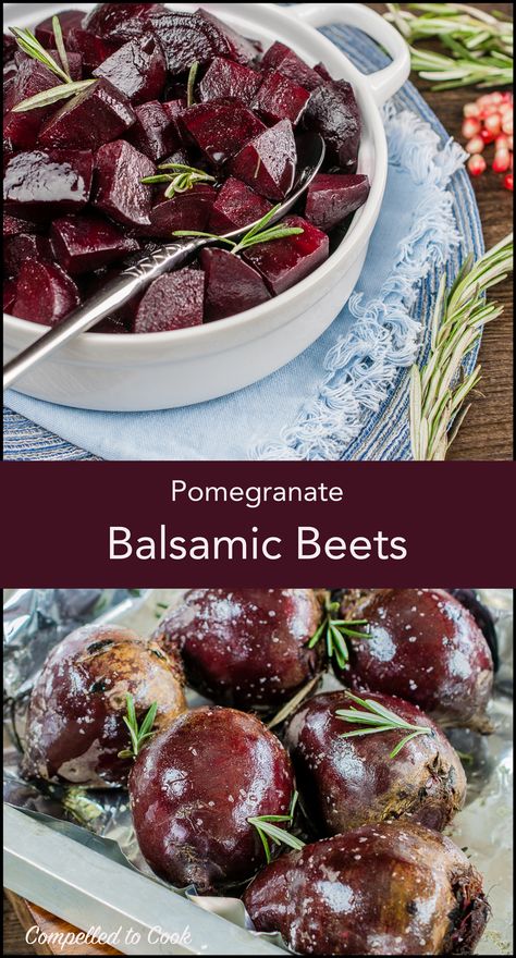 Pomegranate Balsamic Vinegar Recipes, Balsamic Beets, Beets Roasted, Vinegar Recipes, Balsamic Vinegar Recipes, Fusion Recipes, Sweet Glaze, Country Recipes, Roasted Beets