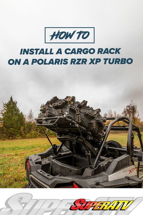 Are you looking for more cargo capacity on your Polaris RZR? Well SuperATV has you covered with our Cargo Rack for the Polaris RZR. Today we’re going to show you how to install it, so let’s get right to it. Cargo Rack, Polaris Rzr Xp, Polaris Rzr, Storage Space