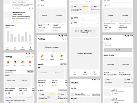 E Commerce App, E-commerce App, App Ui Design, Wireframe, App Ui, Ui Design, App Design, Get Inspired, E Commerce