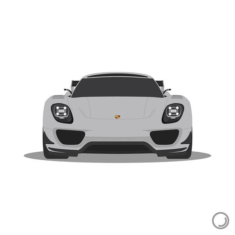 Porsche Stickers, Cars Sketch, Pixel Car, Senior Jackets, Spider Illustration, Cars Collection, Stone Art Painting, Porsche Taycan, Emoji Images