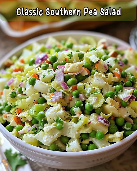 Classic Southern Pea Salad Recipe – Foodyhealthylife Classic Southern Pea Salad, Southern Pea Salad, Jalapeno Chicken Recipes, Cracker Barrel Fried Apples, Baked Apple Fritters, Zucchini Fritters Recipe, Pea Salad Recipes, Corn Relish, Jalapeno Chicken