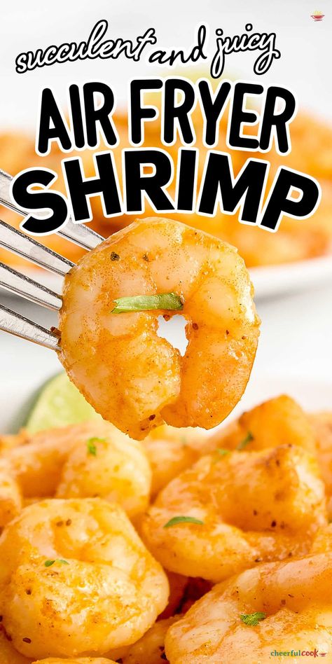 Air Fryer Frozen Shrimp, Shrimp In Air Fryer, Air Fryer Seafood, Air Fryer Shrimp, Pantry Challenge, Air Fryer Fish, Cooks Air Fryer, Things To Bake, Frozen Shrimp