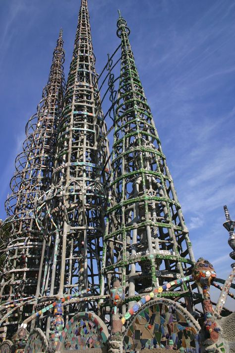 Watts Towers, Civil Unrest, South Central, California Love, City Of Angels, Outsider Art, 50th Anniversary, San Francisco Skyline, 50 Years