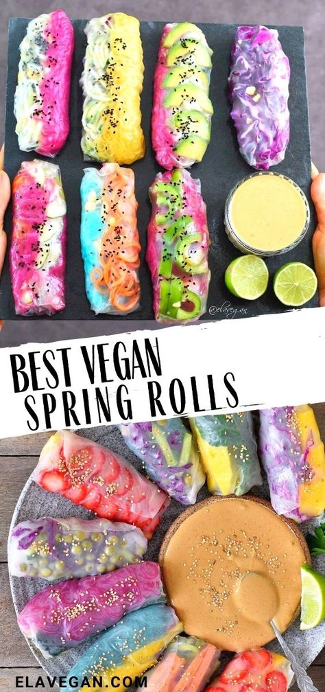 Glass Noodle Spring Roll, Vegan Spring Rolls Recipe, Spring Roll Filling Ideas Vegetarian, Spring Roll Ingredients, Spring Roll Filling Ideas Rice Paper, Spring Roll Filling Ideas, Noodle Spring Rolls, Healthy Spring Rolls Recipe, Vegan Rice Paper Rolls