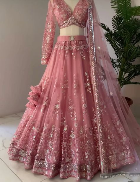 Girlish Lehenga, Lehenga Designs Latest, The Movie It, Ruffle Lehenga, Haldi Outfits, Trendy Outfits Indian, Simple Kurti Designs, Wedding Reception Dress, Indian Bridal Fashion