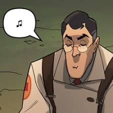 Tf2 Pfp, Tf2 Characters, Tf2 Comics, Tf2 Medic, Medic Tf2, Evil Doctor, Team Fortress 2 Medic, Tf2 Memes, Comic Face