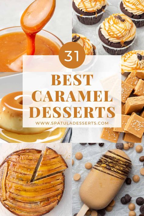 Best Caramel Desserts collection. Caramel Christmas Desserts, Caramel Desserts Easy, Thanksgiving Desserts Caramel, Triffle Recipe, Thanksgiving Chocolate Desserts, Salted Caramel Desserts, Showstopper Dessert, Caramel Dessert Recipes, Caramel Mousse